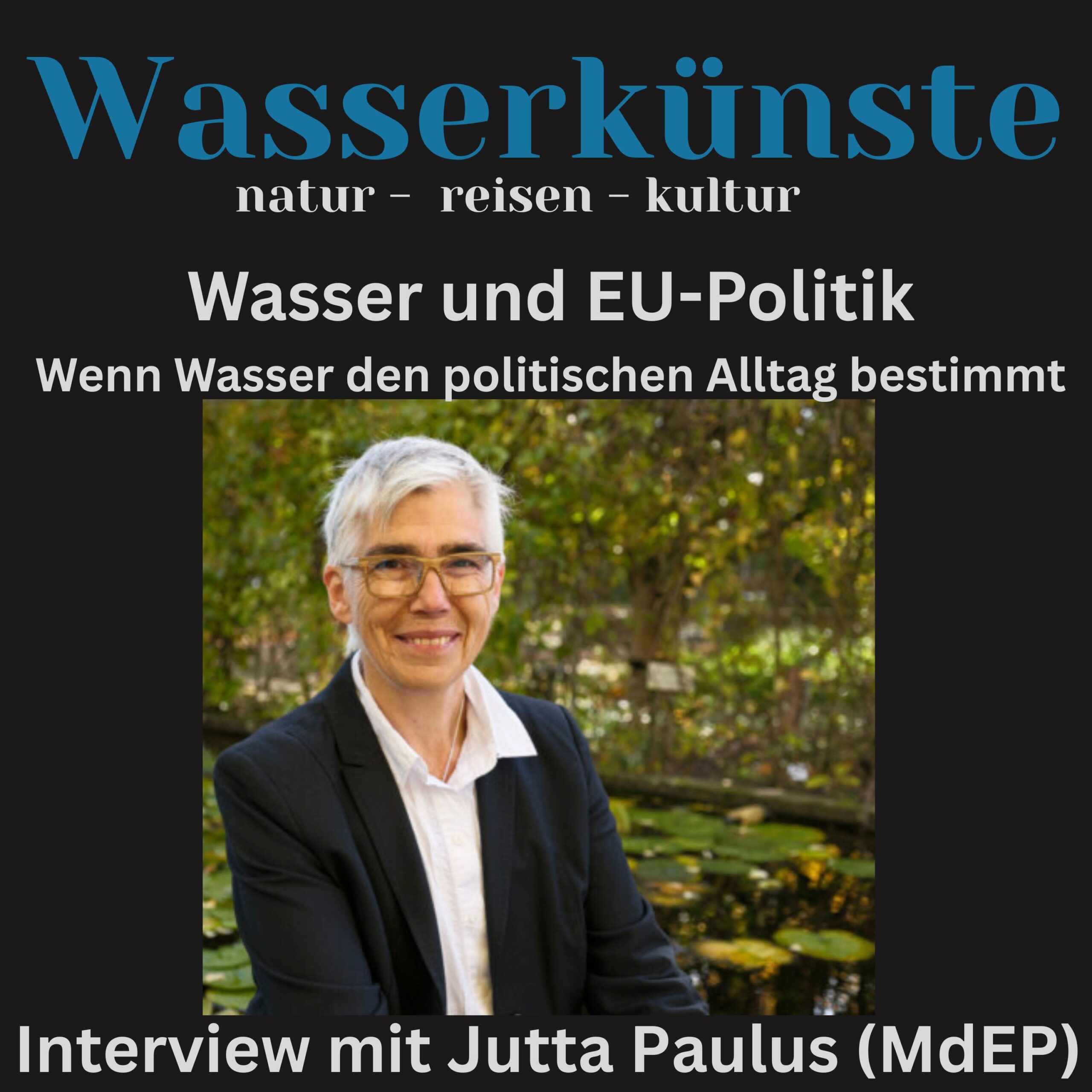 Europaparlamenttariaerin Jutta Paulus zu Gast in Wasserkünste